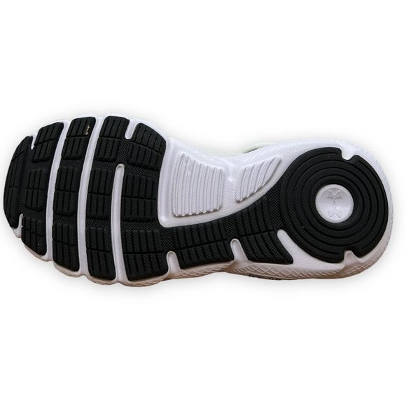 Under Armour Womens Charged Assert 9 White Black Size 6 Running Shoes Women - Picture 4 of 12